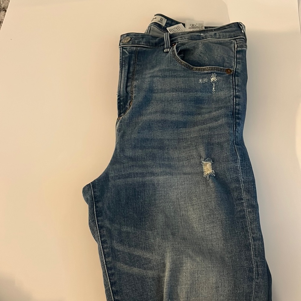 Abercrombie High Rise Super Skinny Ankle Jeans